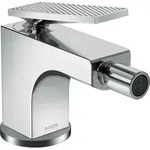 hansgrohe AXOR Citterio Bidetmischer, Rautenschliff, Zugstangen-Ablaufgarnitur,