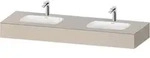 Duravit Collection One Einbauwaschtisch mit Konsole, 1600x550x170mm,
