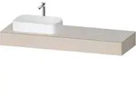 Duravit Collection One Konsole, 1600x550x170mm, mit Ausschnitt links,
