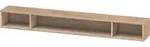Duravit L-Cube Regalelement horizontal, 3 F&auml;cher, 140x1000x120mm, LC120105555,