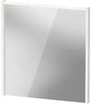 Duravit D-Code Spiegel, LED-Lichtfeld oben, 650x700mm, externer Lichtschalter