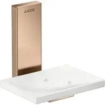 hansgrohe AXOR UNIVERSAL Rectangular Seifenschale, Metall, Ablage Glas, 42605300,