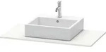 Duravit XSquare Konsole, 1 Ausschnitt, 1000x16x550mm, XS060E03939, Farbe: Nordic