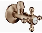 Dornbracht MADISON Eckventil, warm, 1/2, 22900361-42, Farbe: Bronze geb&uuml;rstet