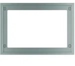 TECE WC-Abdeckrahmen f&uuml;r WC-Einbaurahmen, 9240645, Farbe: Chrom gl&auml;nzend