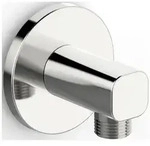 HANSA HANSALIVING Wandanschlussbogen, rund, chrom, 51180163