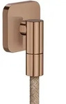 hansgrohe AXOR Wall outlet Fine Wandanschluss softsquare, 36739310, Farbe:...