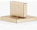Dornbracht MEM Seitenventil, linksschlie&szlig;end, warm, mit Hammerschlag Struktur,
