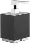Gessi Rettangolo Accessoires Seifenspender Standversion, Beh&auml;lter schwarz,...