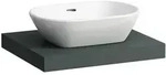 LAUFEN LANI Waschtischplatte, ein Ausschnitt mittig, 585x495x65mm,...
