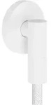 hansgrohe AXOR Wall outlet Fine Wandanschluss rund, 36737700, Farbe: Matt White