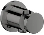 hansgrohe AXOR One Portereinheit rund, 48780330, Farbe: Polished Black Chrome