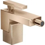 hansgrohe AXOR Edge Einhebel-Bidetmischer mit Push-Open Ablaufgarnitur,