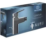 Ideal Standard Ceraplan Einhebel-Bidetarmatur, Ausladung 94mm, mit...