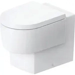Duravit Balcoon Stand-WC, Back to wall, Rimless, inklusive Befestigung, Abgang