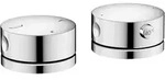 hansgrohe AXOR One 2-Loch Wannenrandarmatur mit Thermostat, 48470000, Farbe:...