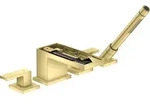 hansgrohe AXOR MyEdition 4-Loch Wannenrandarmatur, ohne Platte, 47432950, Farbe: