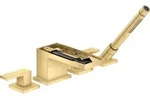 hansgrohe AXOR MyEdition 4-Loch Wannenrandarmatur, ohne Platte, 47432250, Farbe: