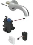 Geberit Piave Waschtischarmatur, Ausladung 220mm, mit Thermostatmischer,...