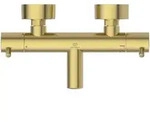 Ideal Standard Ceratherm T125 Badethermostat Aufputz, A7588A2, Farbe: Brushed Gold