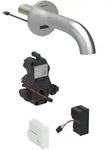 Geberit Piave Waschtischarmatur, Ausladung 170mm, ohne Mischer, Netzbetrieb, f&uuml;r
