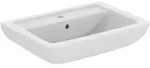 Ideal Standard Eurovit Waschtisch 650mm, 1 Hahnloch, mit &Uuml;berlauf, Wei&szlig;,...