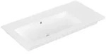 Villeroy & Boch Venticello Schrankwaschtisch, Becken links, ohne Hahnloch, mit