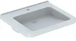 Geberit Renova Nr. 1 Comfort, Waschtisch, unterfahrbar,650x550 mm, mit Hahnloch und