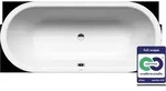 KALDEWEI CLASSIC DUO OVAL Modell 111, Oval-Badewanne, 180x80cm, 291200010001,...