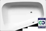 KALDEWEI Badewanne PLAZA DUO rechts 190 180x120cm, 237000010001, Farbe: Wei&szlig;