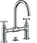 hansgrohe AXOR Montreux 2-Griff-Waschtischarmatur 220,...