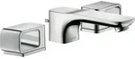 hansgrohe AXOR Urquiola 3-Loch Waschtischarmatur DN15 mit Rosetten, 11041000,...