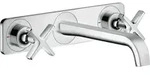 hansgrohe AXOR Citterio E 3-Loch Waschtischarmatur Unterputzmodell mit Platte...