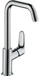 hansgrohe Focus Waschtischmischer, Schwenkauslauf, ComfortZone240, Zugstangen