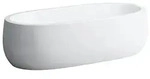 LAUFEN ILBAGNOALESSI Badewanne Mineralguss freistehend 1830x870x460mm, inklusive