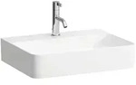LAUFEN VAL Waschtisch, unterbauf&auml;hig, 1 Hahnloch, ohne &Uuml;berlauf, 550x420mm,