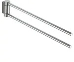 KEUCO PLAN Handtuchhalter 438 mm, 2-armig, schwenkbar, 14918010000, Farbe:...