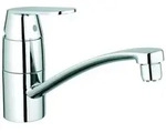 GROHE Eurosmart Cosmopolitan Einhand-Sp&uuml;ltischarmatur, Niederdruck, Ausladung...