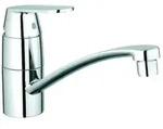 GROHE Eurosmart Cosmopolitan Einhand-Sp&uuml;ltischarmatur, Ausladung 226mm, flach,...
