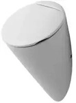 Duravit Urinal Starck 1, f&uuml;r Deckel, ohne Fliege, 0835320000, Farbe: Wei&szlig;