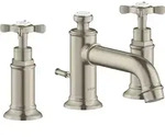 hansgrohe AXOR MONTREUX 3-Loch Waschtischarmatur 30, Zugstangen-Ablaufgarnitur,
