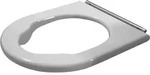 Duravit WC-Sitzring Starck 3 Vital, Scharniere Edelstahl, 0062610000