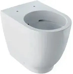 Geberit Acanto Stand-WC Tiefsp&uuml;ler, sp&uuml;lrandlos, 4,5/6L, 500.602.01.8, Farbe: