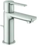 Grohe Lineare Einhand-Waschtischbatterie, XS-Size, Zugstangen-Ablaufgarnitur,