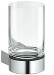 KEUCO PLAN Glashalter, Echt-Kristallglas, 14950019000, Farbe: Verchromt