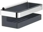 KEUCO COLLECTION MOLL Duschablage mit Glasabzieher, verdeckte Befestigung,