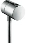 hansgrohe AXOR Uno Wandanschluss Stop mit Absperrventil, 38882000, Farbe: Chrom