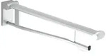 KEUCO PLAN Care St&uuml;tzklappgriff, mit Toilettenpapierrollenhalter, 700mm,