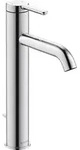Duravit C.1 Einhebel-Waschtischmischer L, mit Ablaufgarnitur, Ausladung 136mm,