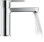 Duravit B.2 Einhebel-Waschtischmischer M, ohne Ablaufgarnitur, Ausladung 139mm,
